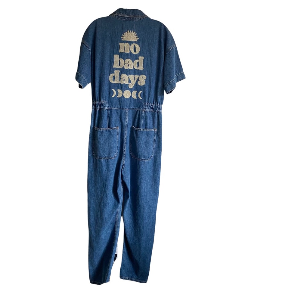 Free People No Bad Days Marci Embroidered Coveralls - Picture 7 of 15